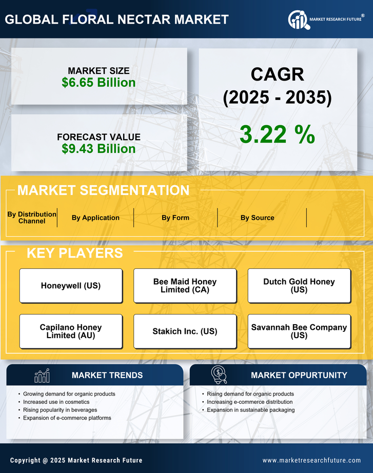 Floral Nectar Market Research Report — Global Forecast till 2035 Infographic