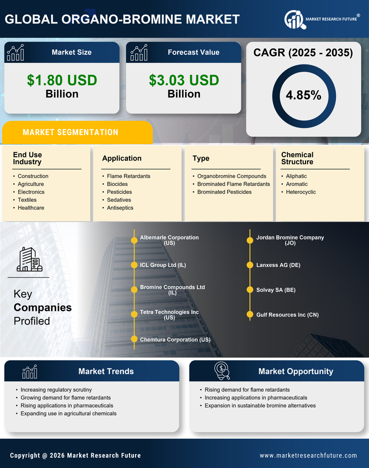 Organobromine Market Research Report - Global Forecast by 2035 Infographic