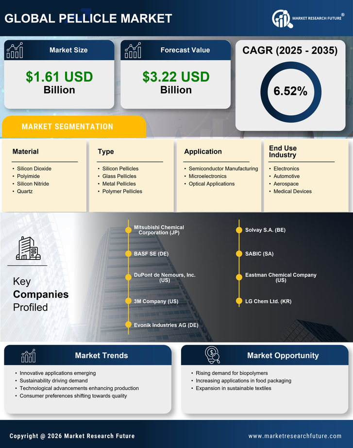Pellicle Market Research Report - Global Forecast by 2035 Infographic