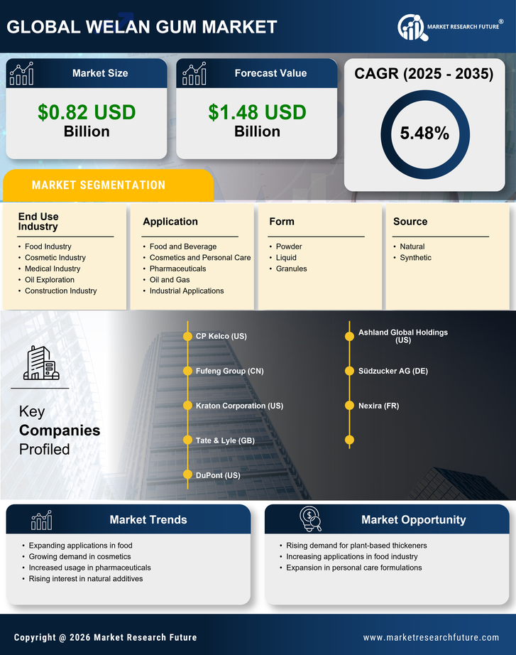 Welan Gum Market Research Report — Global Forecast till 2035 Infographic