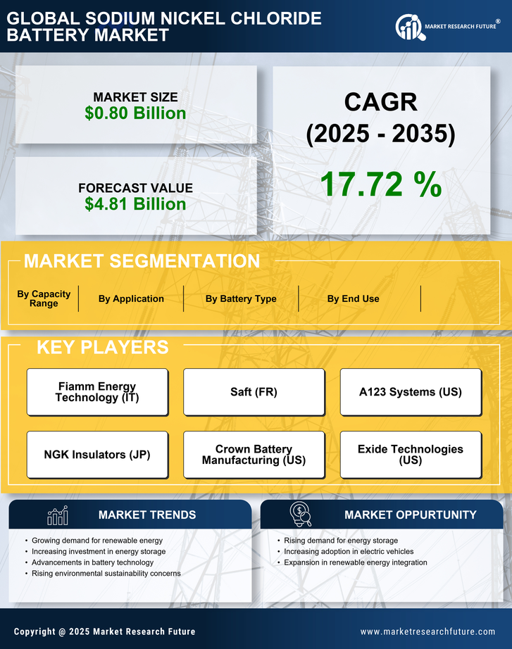 Sodium Nickel Chloride Battery Market Research Report - Global Forecast till 2035 Infographic
