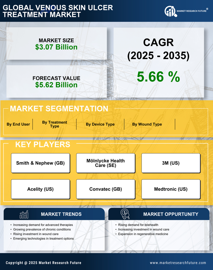 Venous Skin Ulcer Treatment Market Research Report — Global Forecast till 2035 Infographic