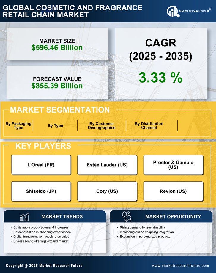 Cosmetic and Fragrance Retail Chain Market  Research Report — Global Forecast till 2035 Infographic