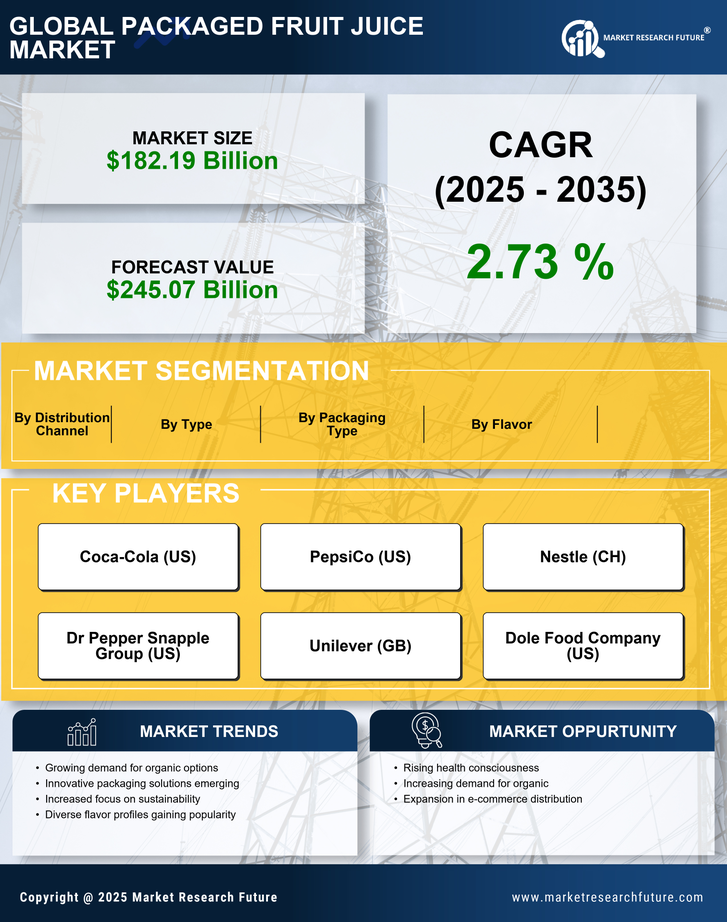Packaged Fruit Juice Market Research Report — Global Forecast till 204 Infographic