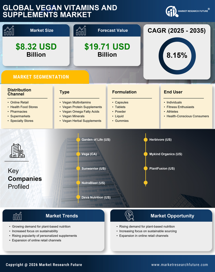 Vegan Vitamins and Supplements Market Research Report — Forecast till 2035 Infographic