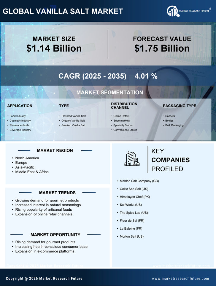 Vanilla Salt Market Research Report — Global Forecast till 2035 Infographic