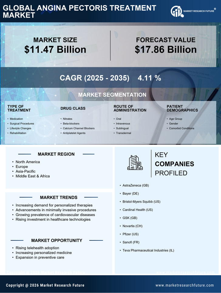 Angina Pectoris Treatment Market Research Report- Global Forecast till 2035 Infographic