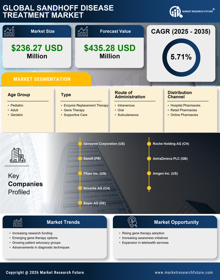 Sandhoff Disease Treatment Market Research Report — Global Forecast till 2035 Infographic