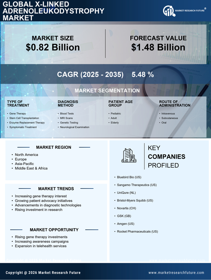 X Linked Adrenoleukodystrophy Market Research Report — Global Forecast till 2035 Infographic