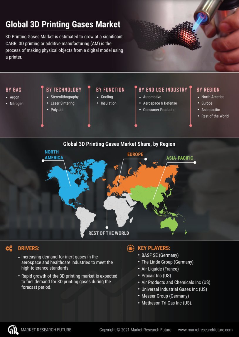 3D Printing Gases Market