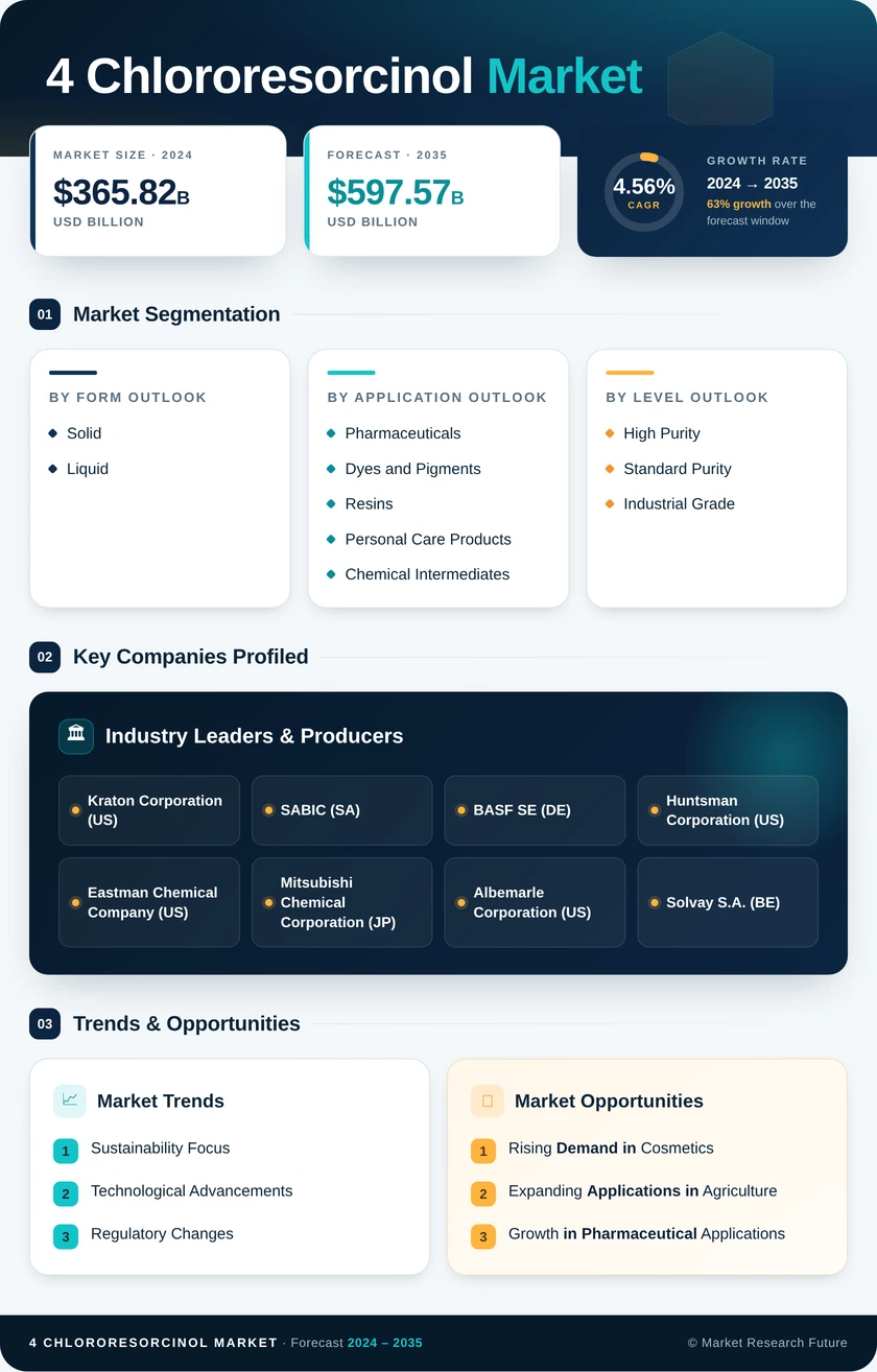 4-Chlororesorcinol Market Research Report — Global Forecast till 2035 Infographic