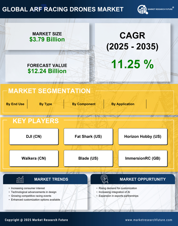 Arf Racing Drones Market  Research Report — Global Forecast till 2035 Infographic