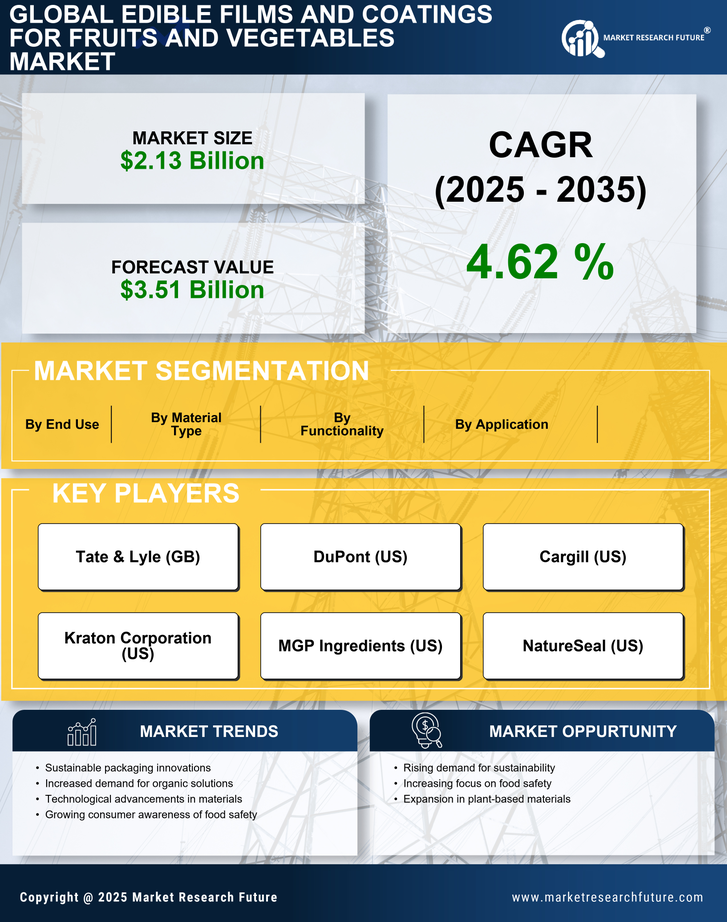 Edible Films And Coatings For Fruits And Vegetables Market Research Report - Forecast Till 2035 Infographic