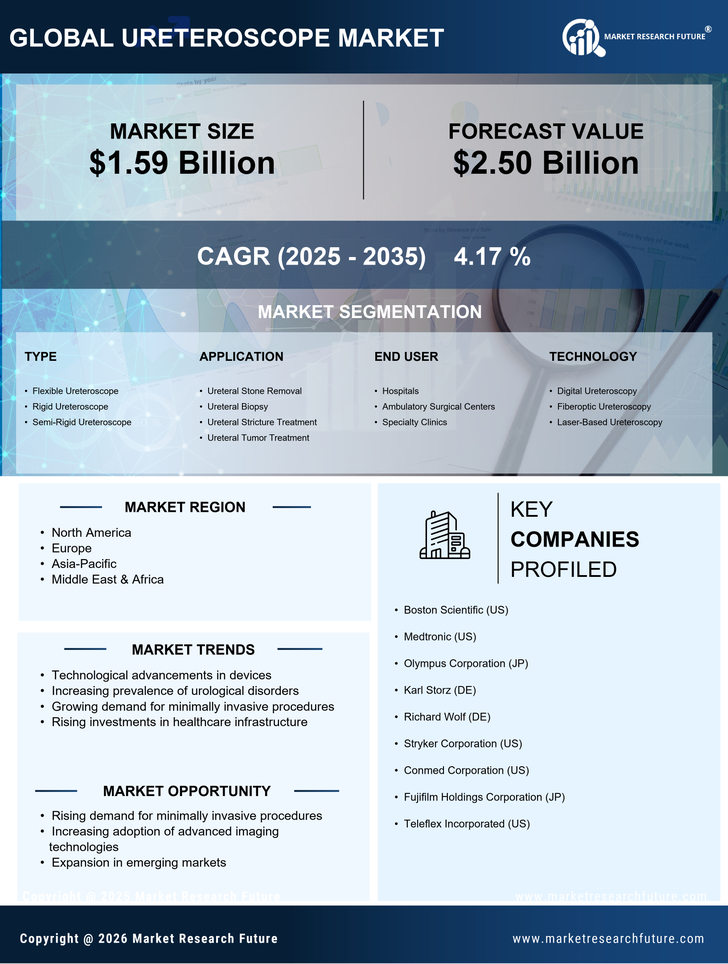 Ureteroscope Market Research Report — Global Forecast till 2035 Infographic