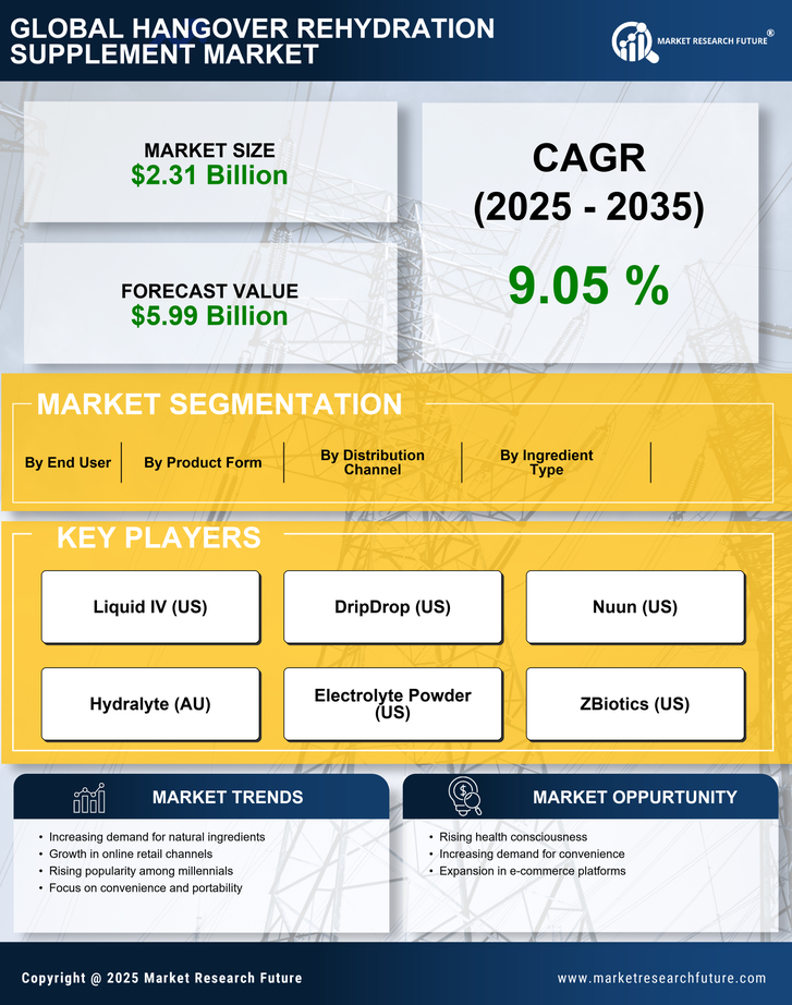 Global Hangover Rehydration Supplement Market Research Report - Forecast 2035 Infographic