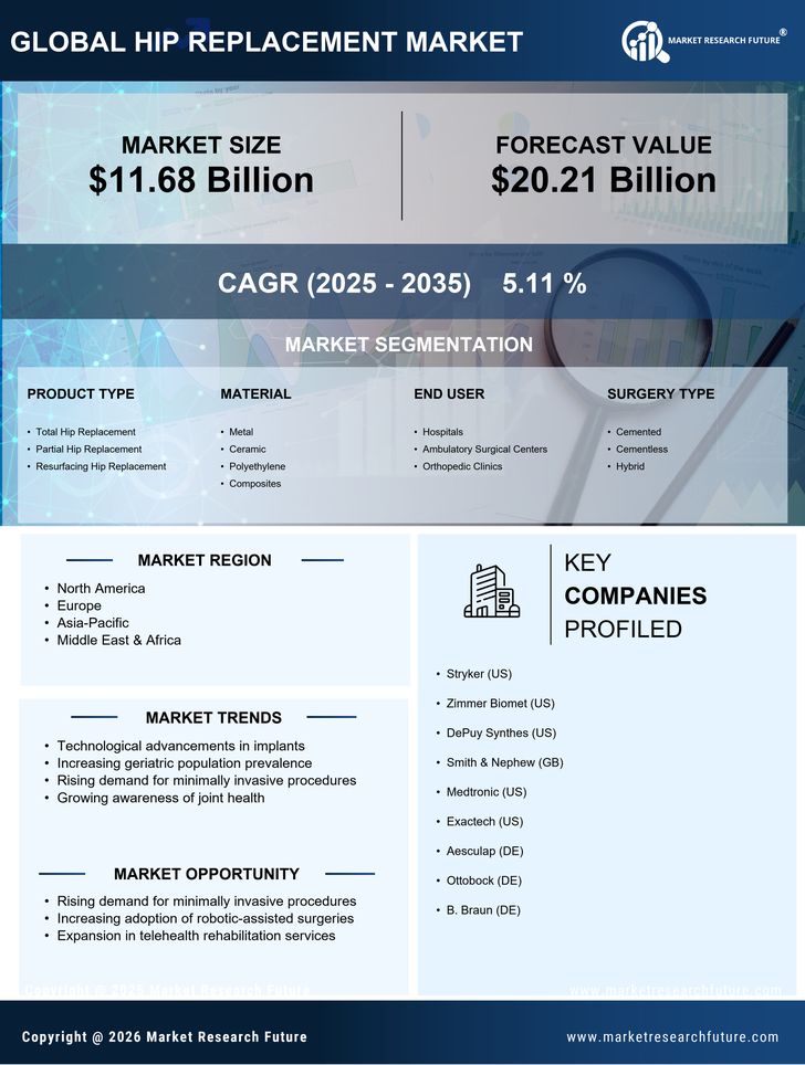 Hip Replacement Market Infographic