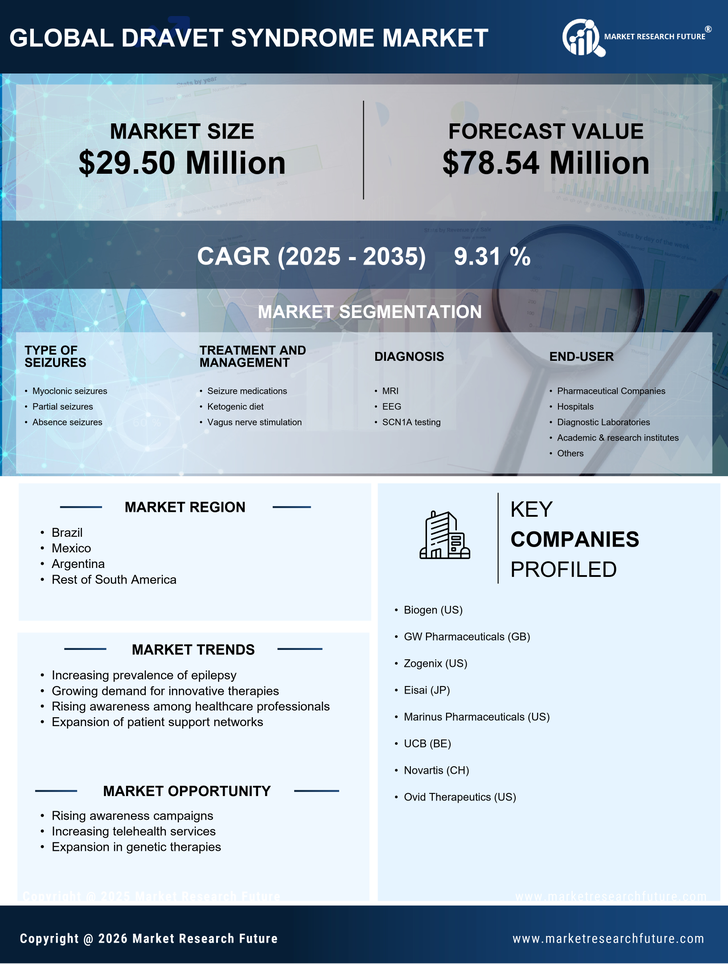 South America Dravet Syndrome Market Research Report —  Forecast till 2035 Infographic