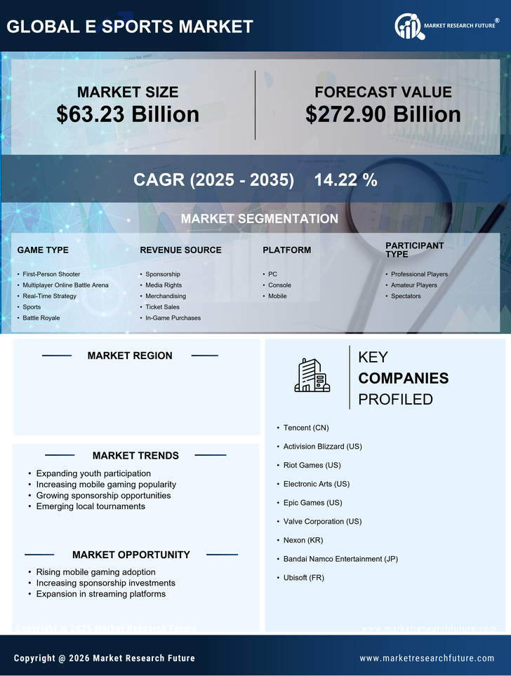 Brazil E-Sports Market Research Report - Forecast to 2035 Infographic