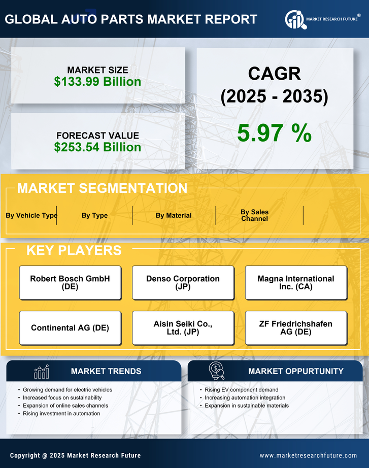 China Auto Parts Market Research Report - Forecast to 2035 Infographic