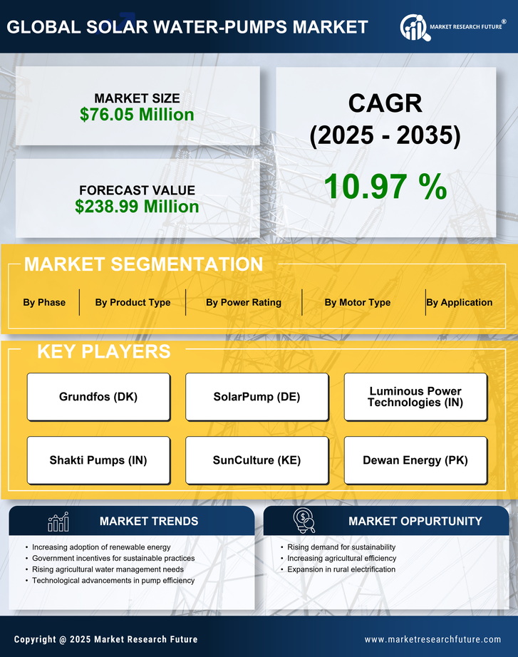 Mexico Solar Water Pumps Market Research Report—Global Forecast till 2035 Infographic
