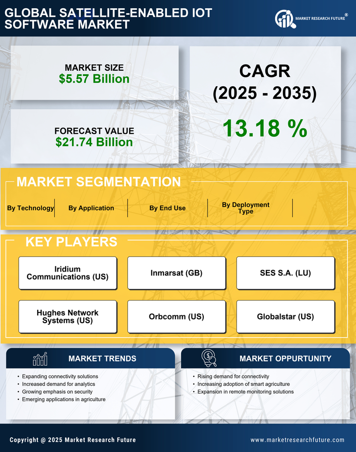 Satellite Enabled IoT Software Market Research Report - Global Forecast To 2035 Infographic