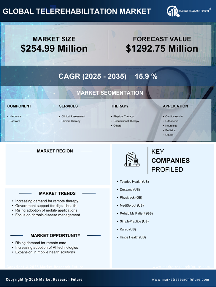 India Telerehabilitation Market Research Report - Forecast to 2035 Infographic