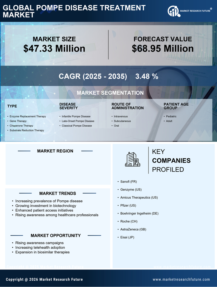 India Pompe Disease Treatment Market Research Report - Forecast to 2035 Infographic