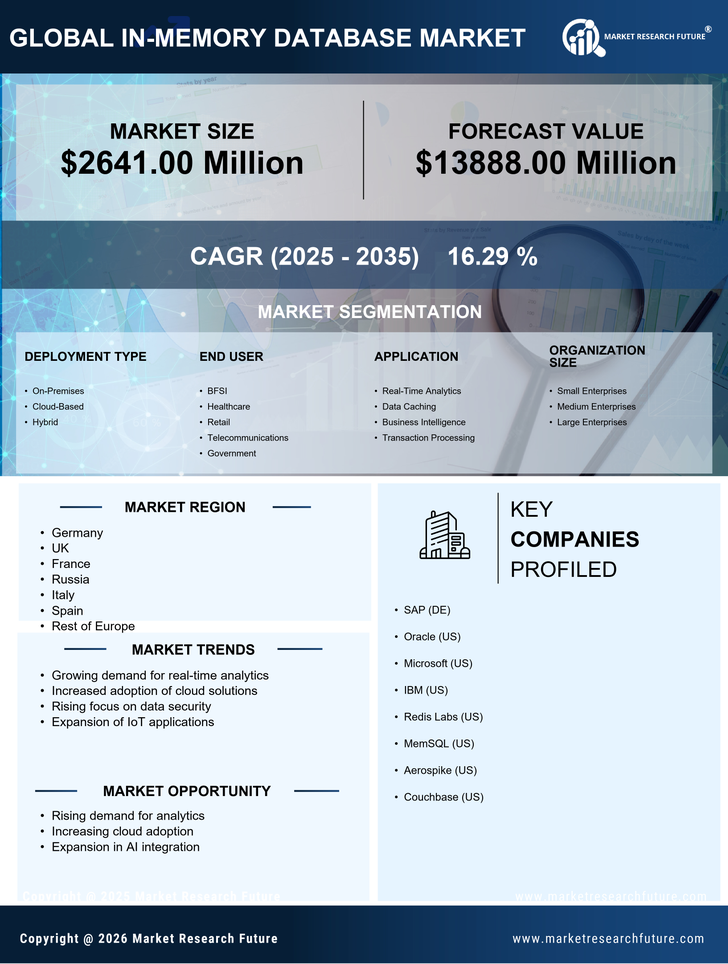 Europe In Memory Database Market Research Report-Forecast to 2035 Infographic