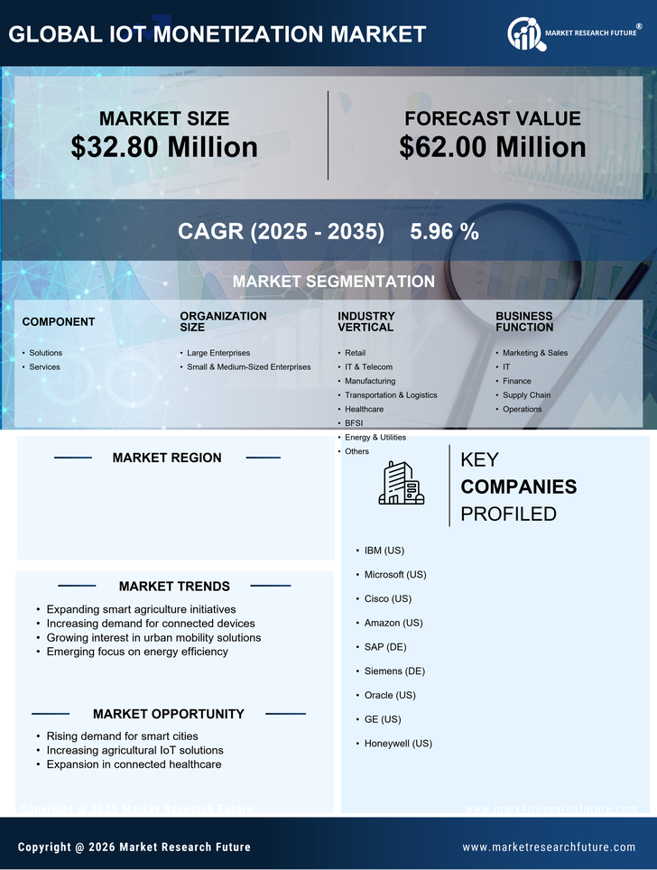 South America Iot Monetization Market Research Report-Forecast to 2035 Infographic