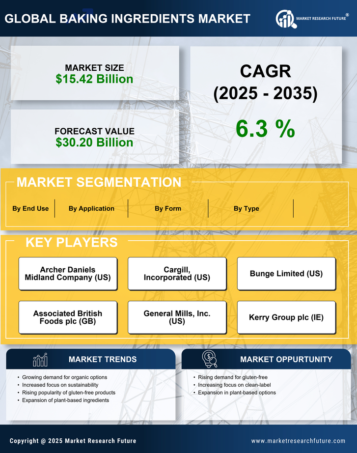 Baking Ingredients Market Research Report - Forecast to 2035 Infographic