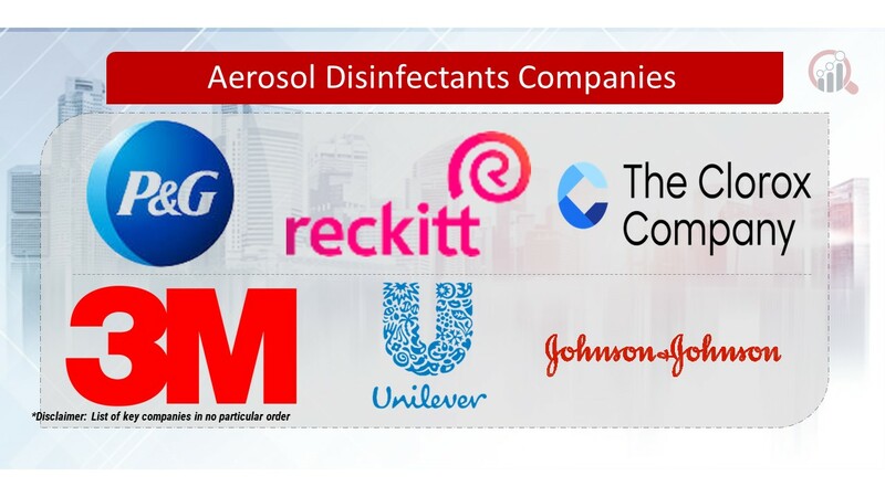 Aerosol Disinfectants Key Companies
