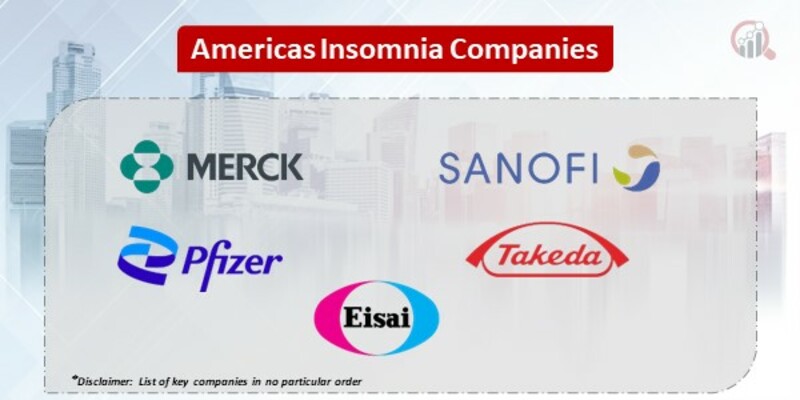 Americas Insomnia Key Companies