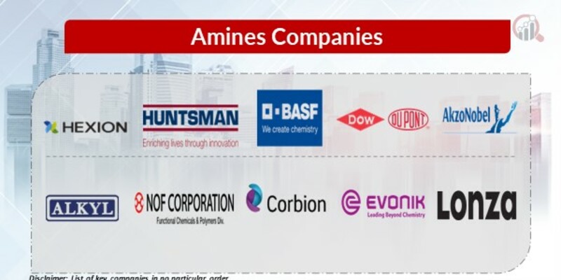 Amines Key Companies