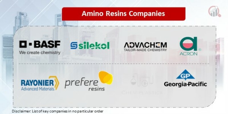 Amino Resin Key Companies