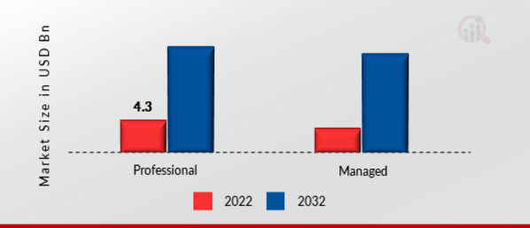 Application Security Market, by Service, 2022 & 2032