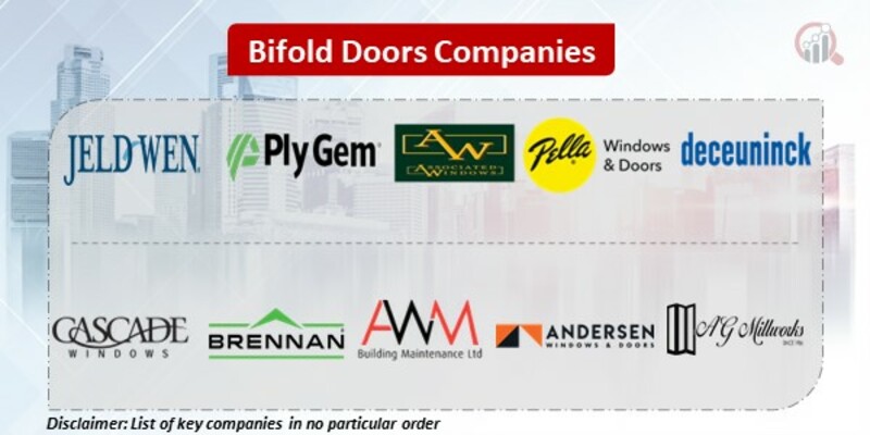 Bifold Doors Key Companies