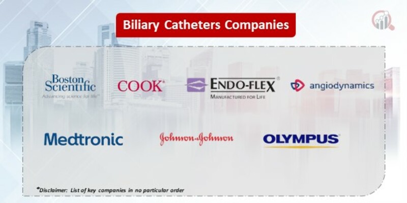 Biliary Catheters Key Companies 