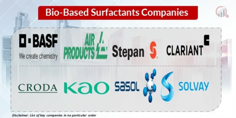 Bio-Based Surfactants Key Companies