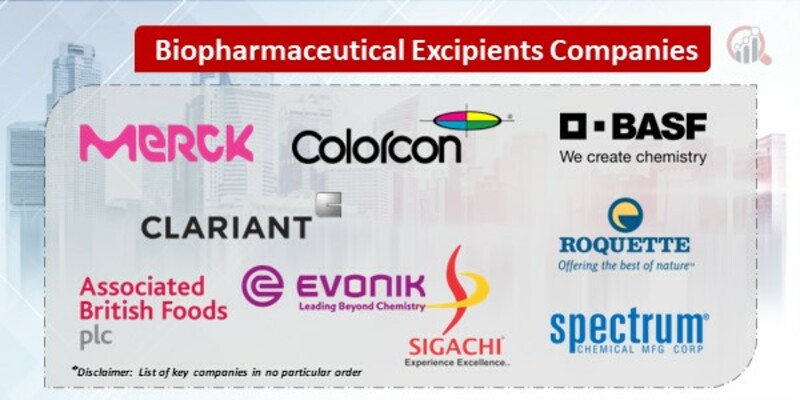 Biopharmaceutical Excipients Key Companies
