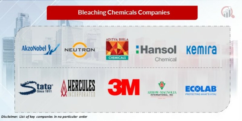 Bleaching Chemicals Key Companies