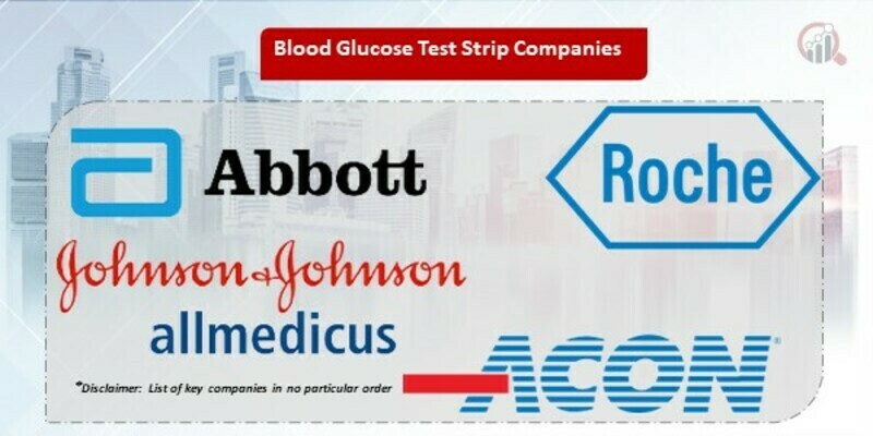 Blood Glucose Test Strip Key Companies