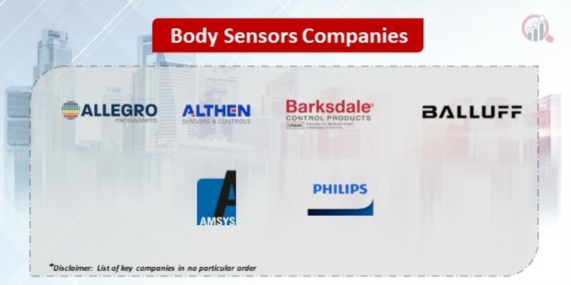 Body Sensors Key Companies