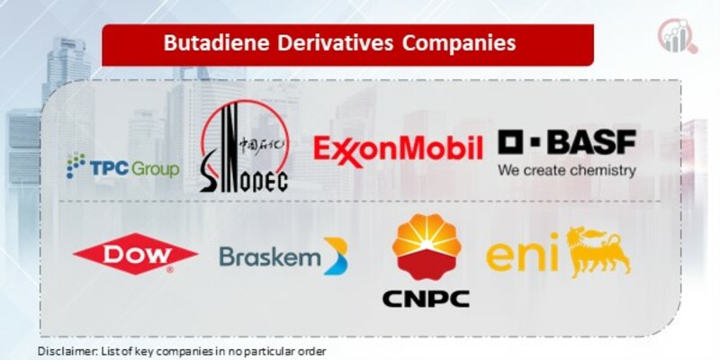 Butadiene Derivatives Key Companies