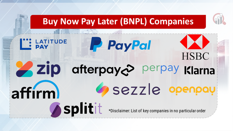 Buy Now Pay Later (BNPL) Companies