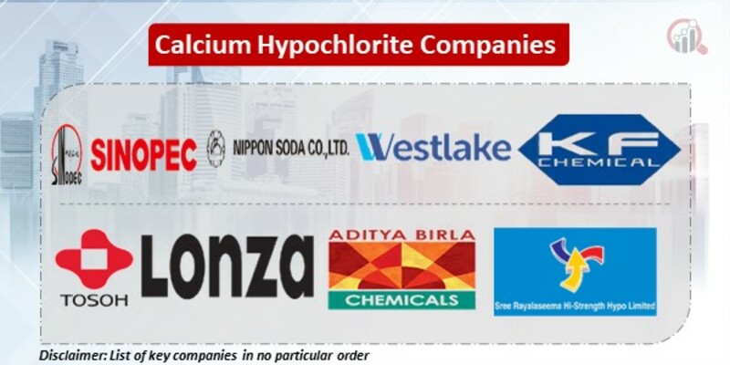 Calcium Hypochlorite Key Companies