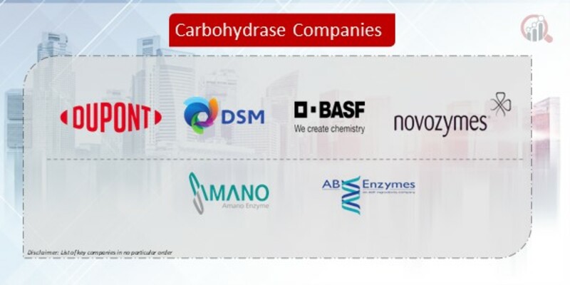 Carbohydrase Companies