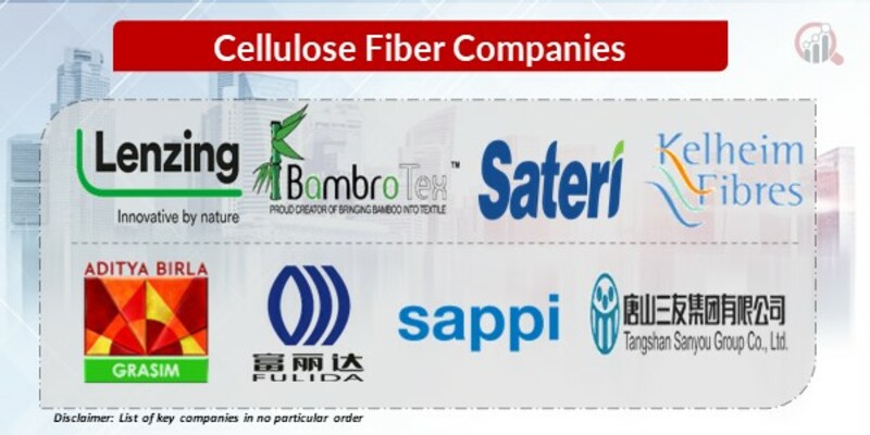 Cellulose Fiber Key Companies