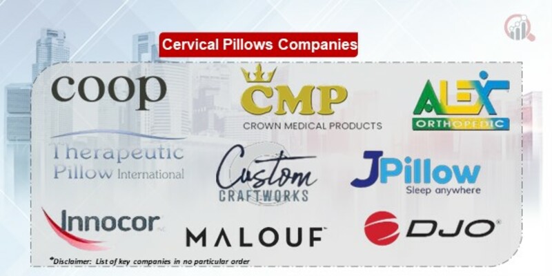 Cervical Pillows Key Companies