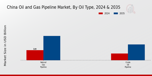 China Oil Gas Pipeline Market Segment