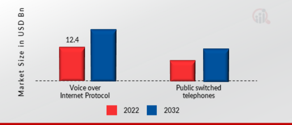 Cloud Telephony Services Market, by Network Type, 2022 & 2032 